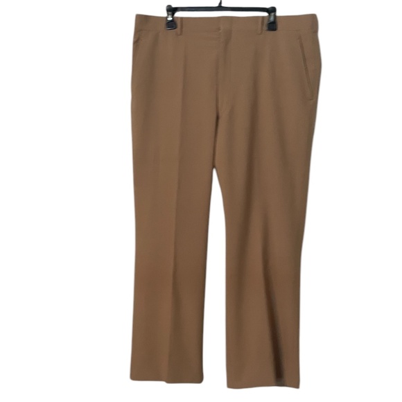 Vintage Rogers Peet Men's 100% Texturized Polyester Tailored Tan Suit Set, NEW - Picture 7 of 16